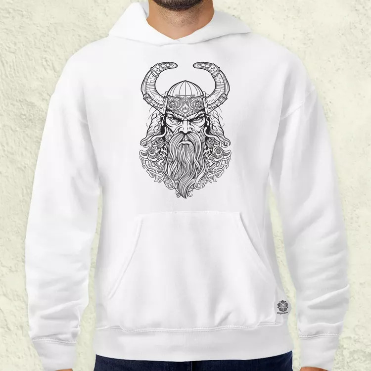 Viking vonalrajz férfi pulóver