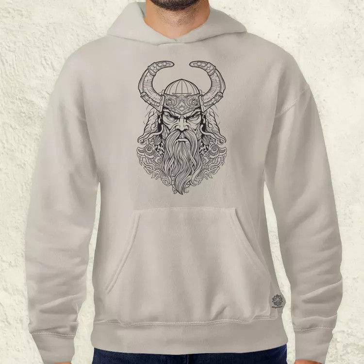 Viking vonalrajz férfi pulóver
