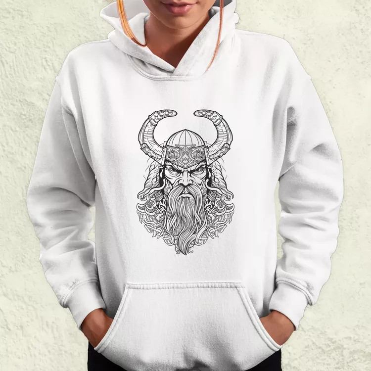 Viking vonalrajz női pulóver