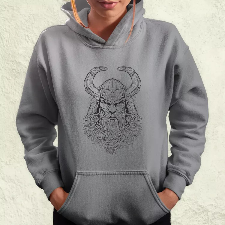 Viking vonalrajz női pulóver