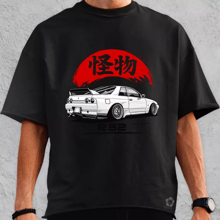 Kaibutsu oversize póló