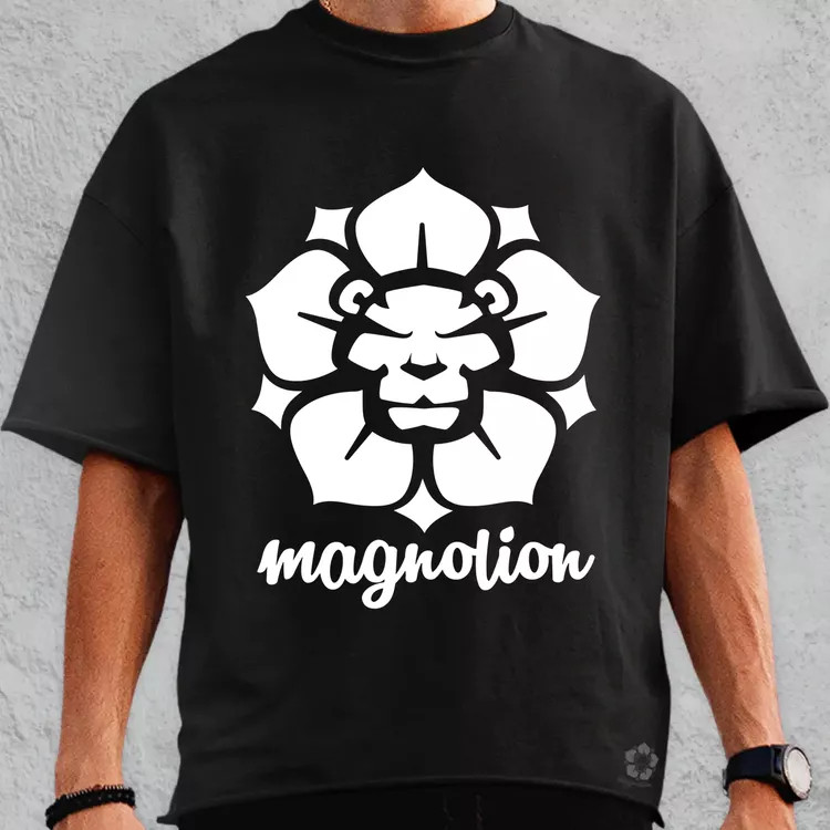 Magnolion fehér oversize póló