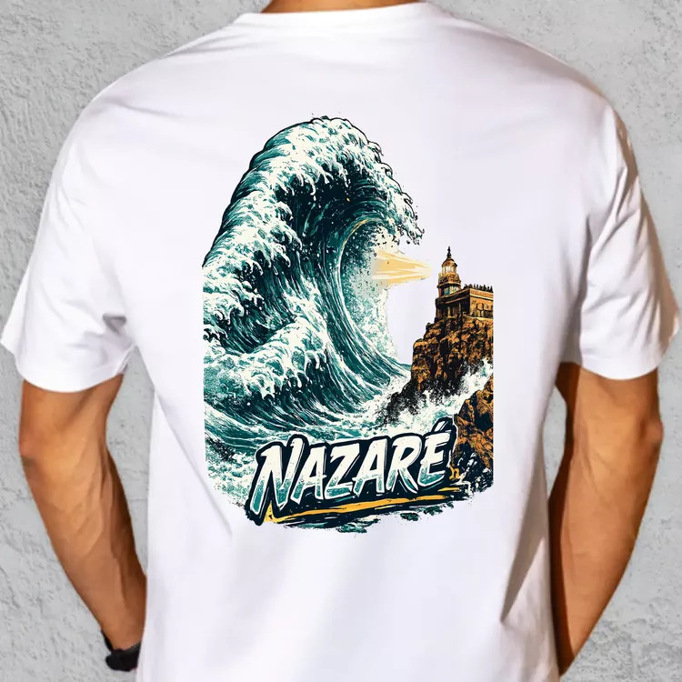 Nazaré nagy hullám oversize póló