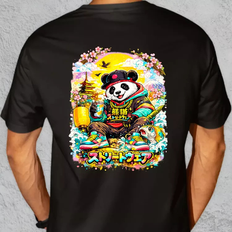 Panda oversize póló