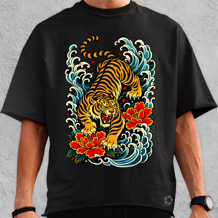 Tigris oversize póló