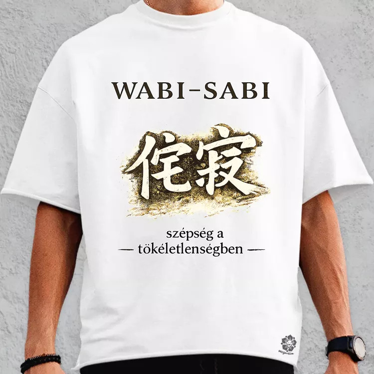 Wabi-sabi oversize póló