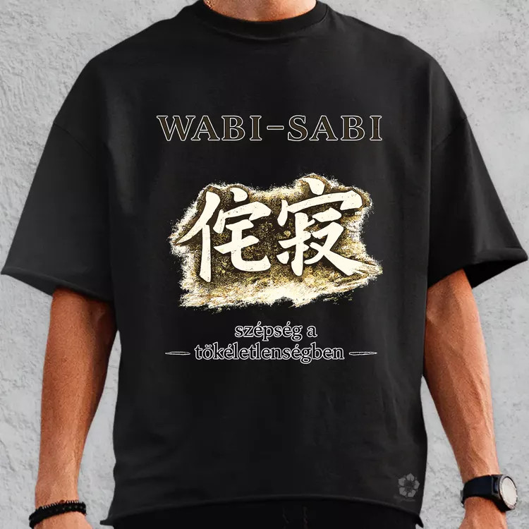Wabi-sabi oversize póló