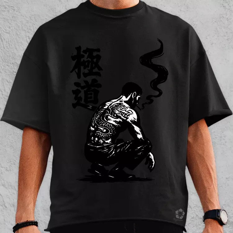 Yakuza Végső út oversize póló