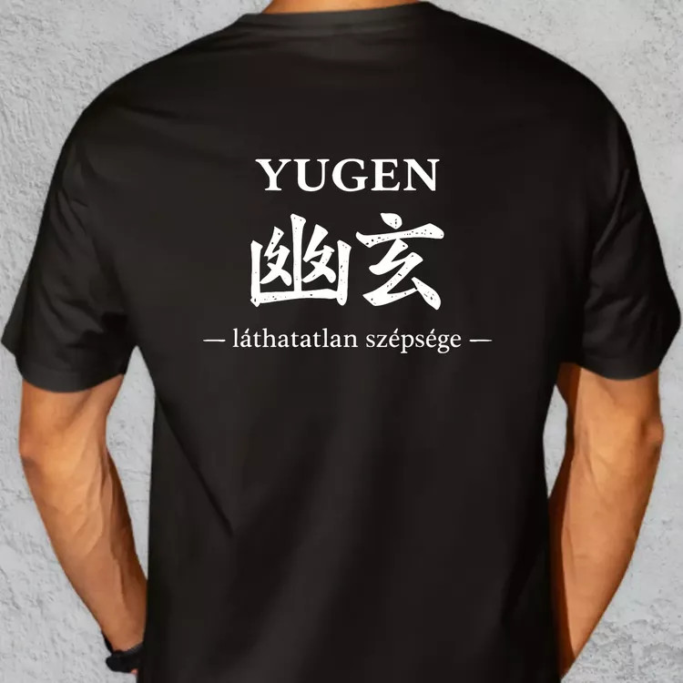 Yugen fehér oversize póló
