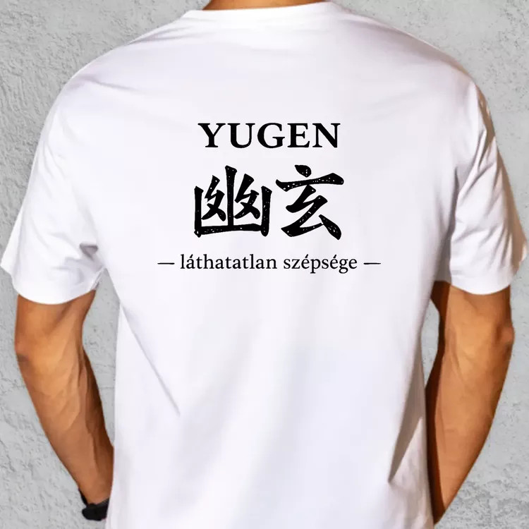 Yugen fekete oversize póló