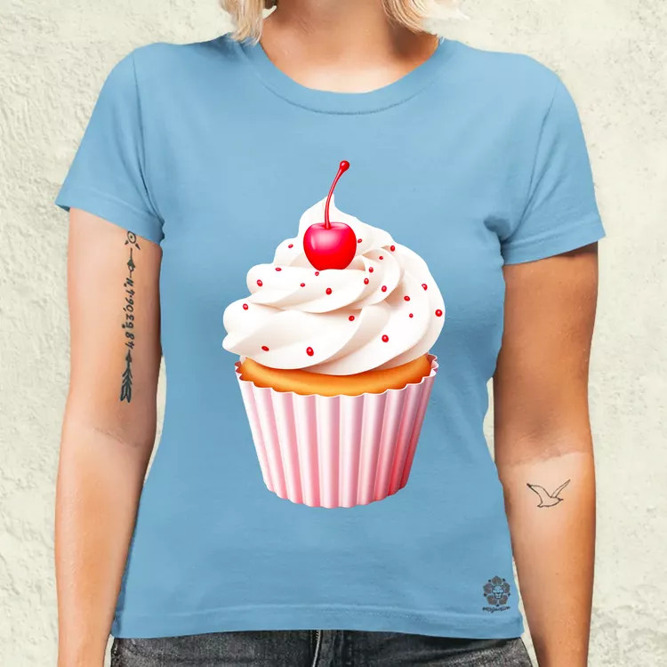 Cupcake v1 női póló