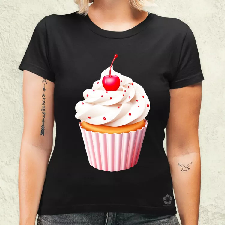 Cupcake v1 női póló