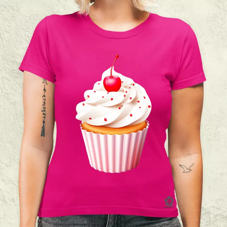 Cupcake v1 női póló
