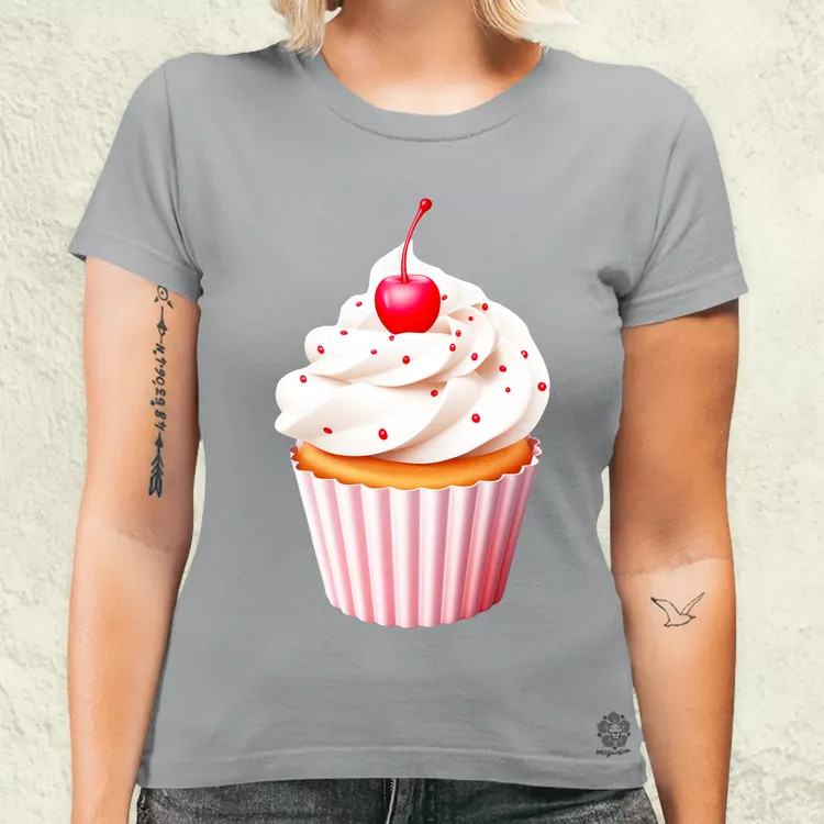 Cupcake v1 női póló
