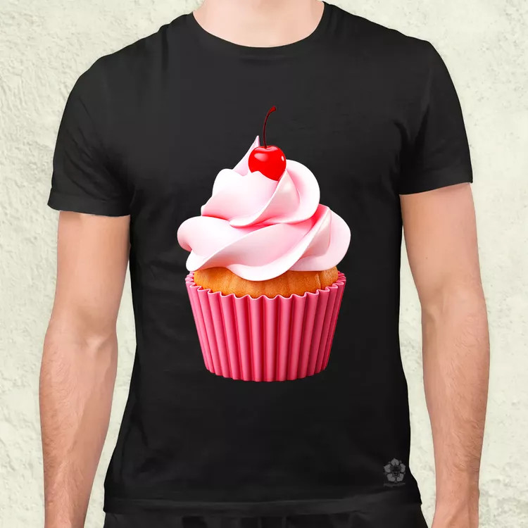 Cupcake v2 férfi póló