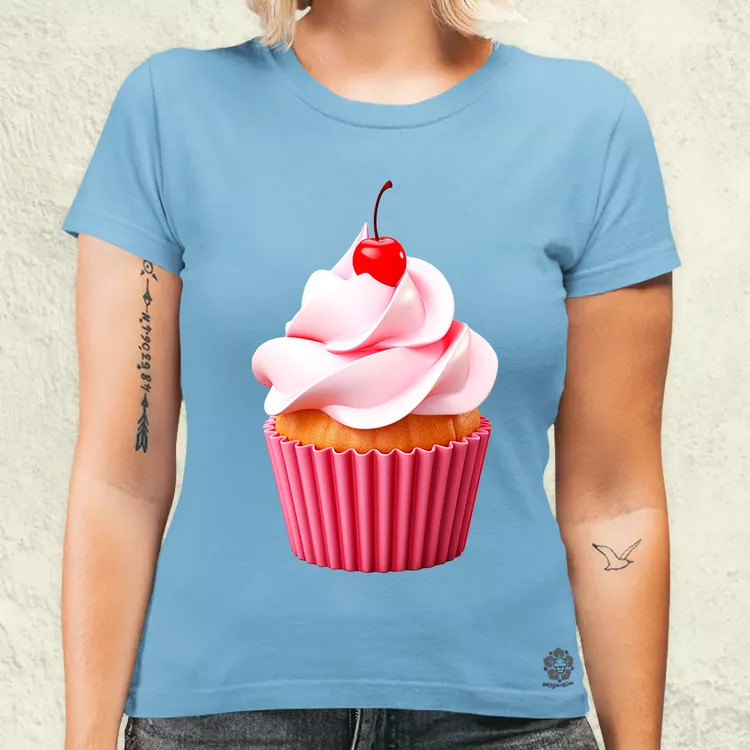 Cupcake v2 női póló