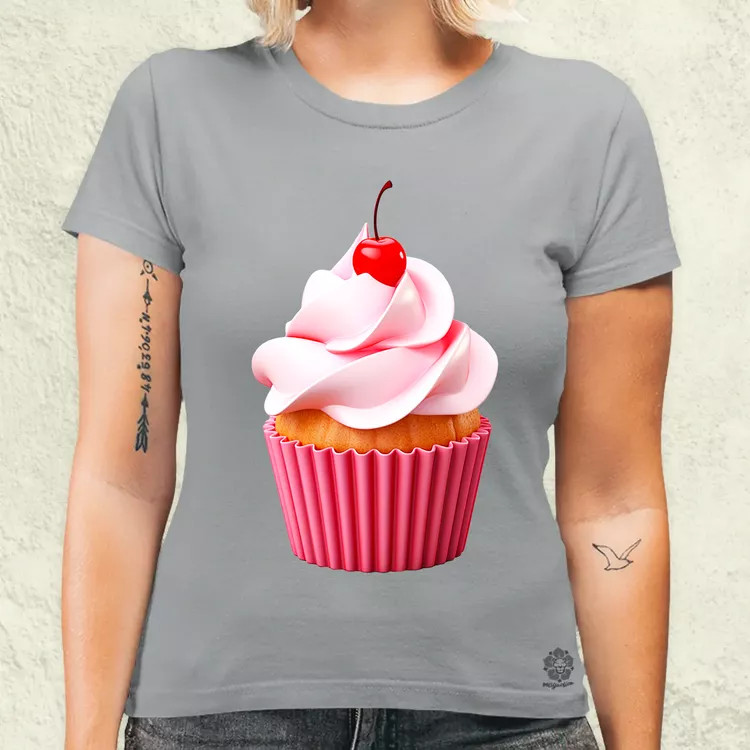 Cupcake v2 női póló
