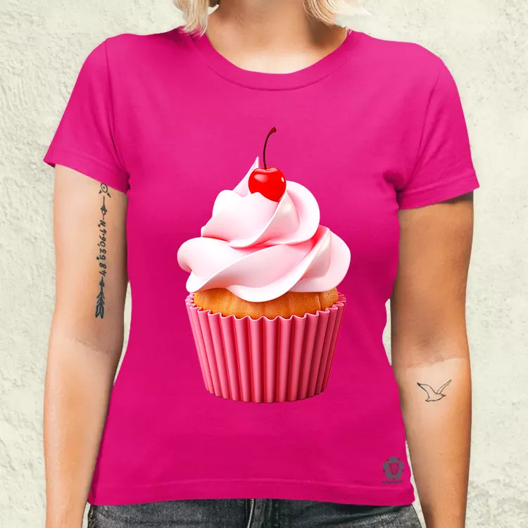 Cupcake v2 női póló