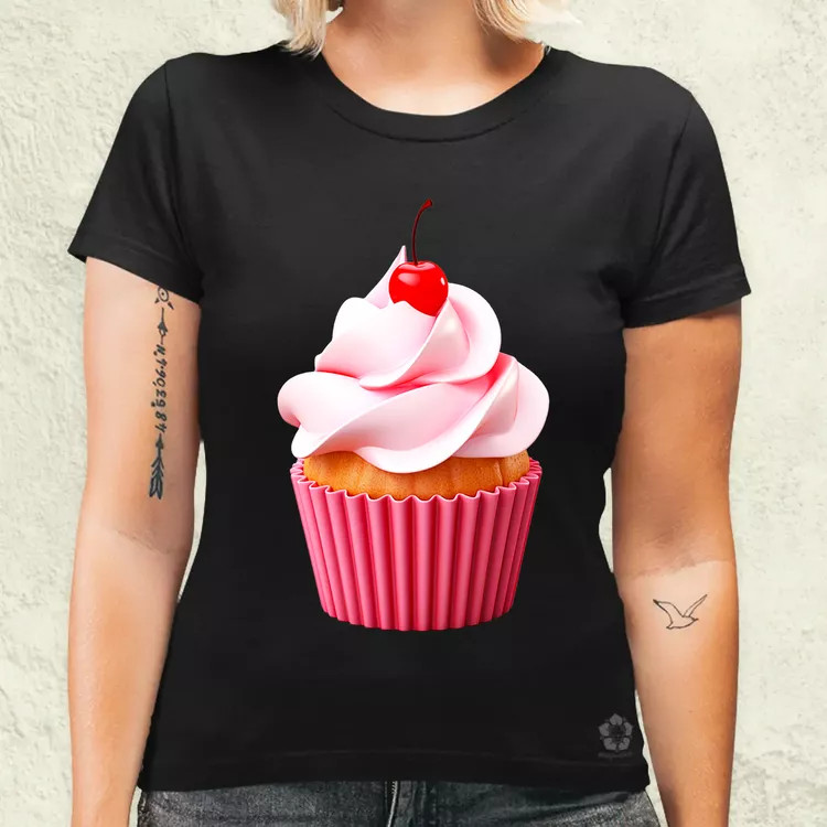Cupcake v2 női póló