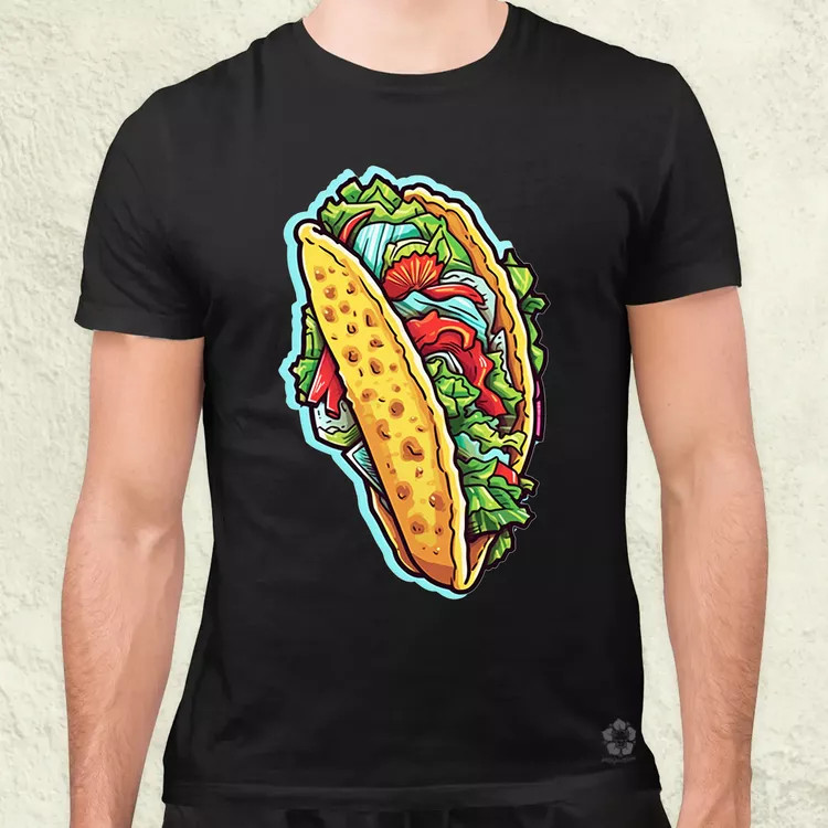 Taco férfi póló