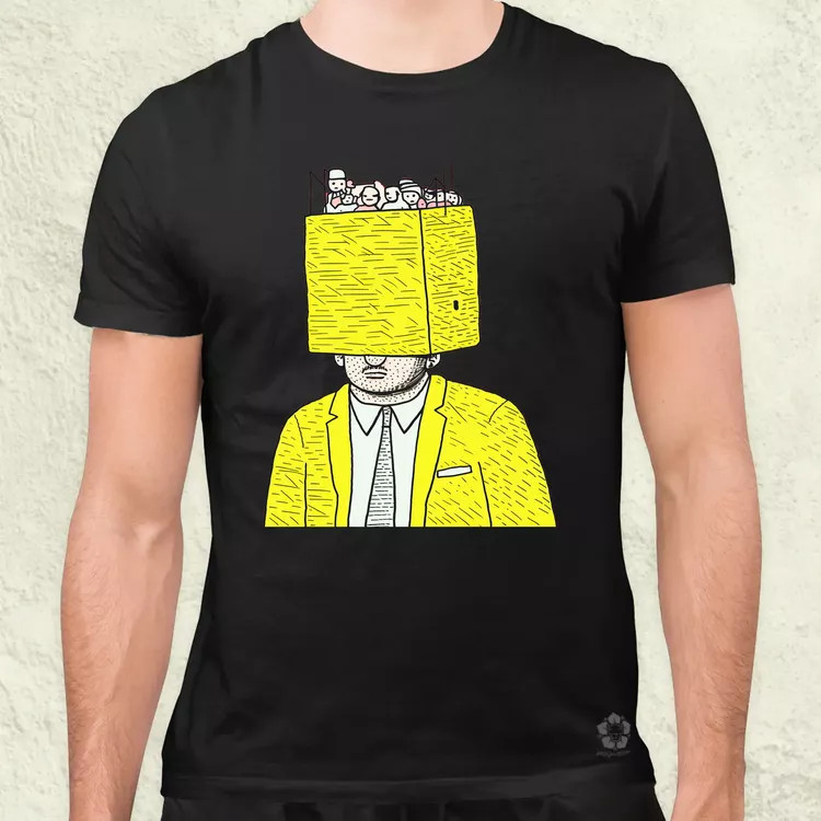 Doboz Fej v2 férfi póló