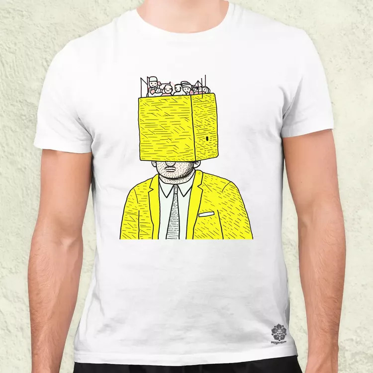 Doboz Fej v2 férfi póló