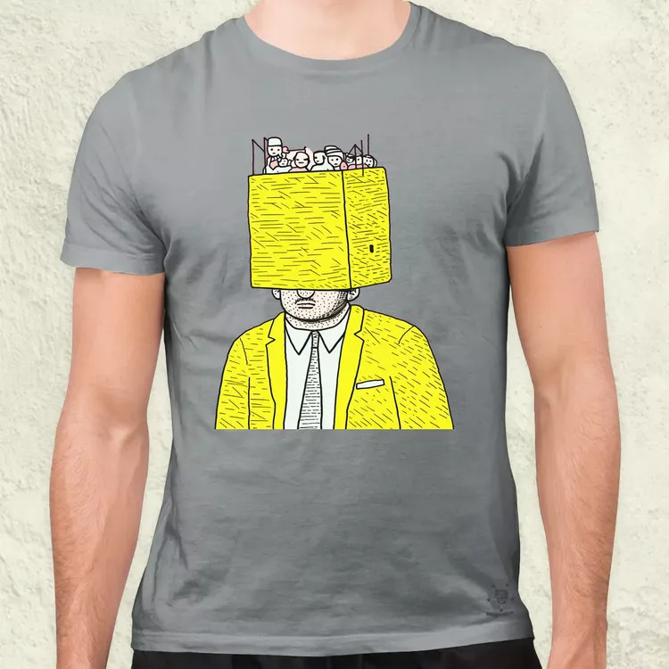 Doboz Fej v2 férfi póló