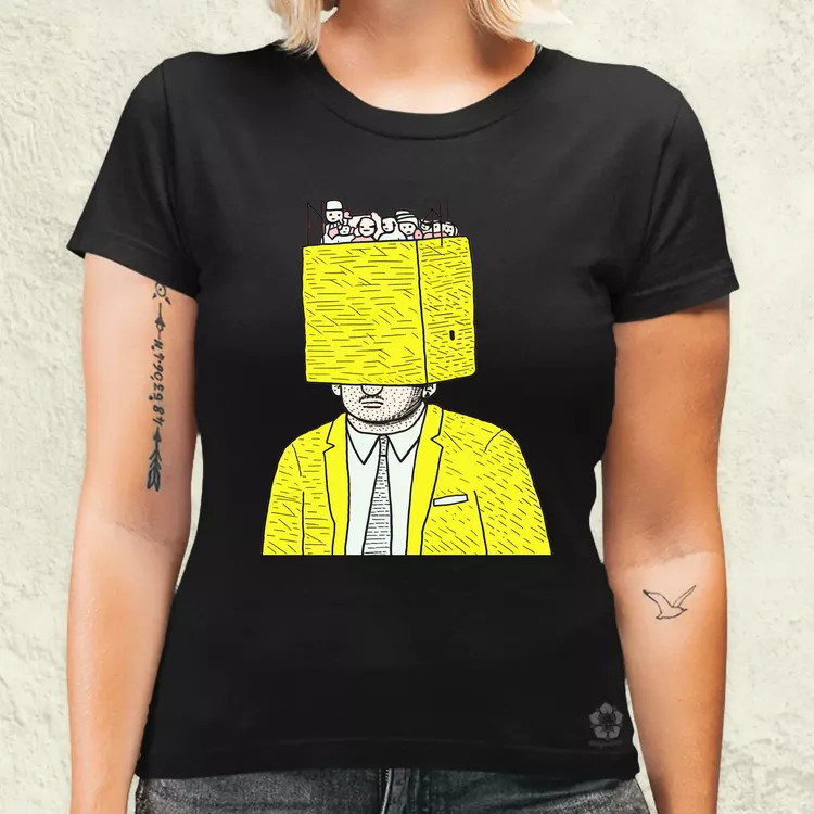 Doboz Fej v2 női póló