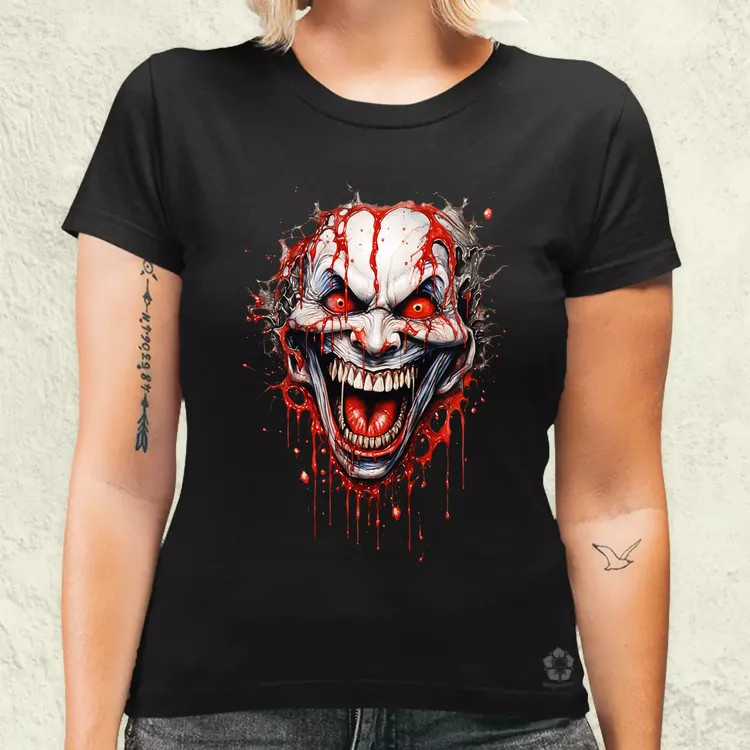 Gothpunk bohóc v11 női póló