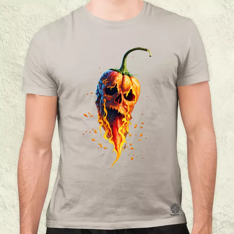 Szellem chilli v2 férfi póló