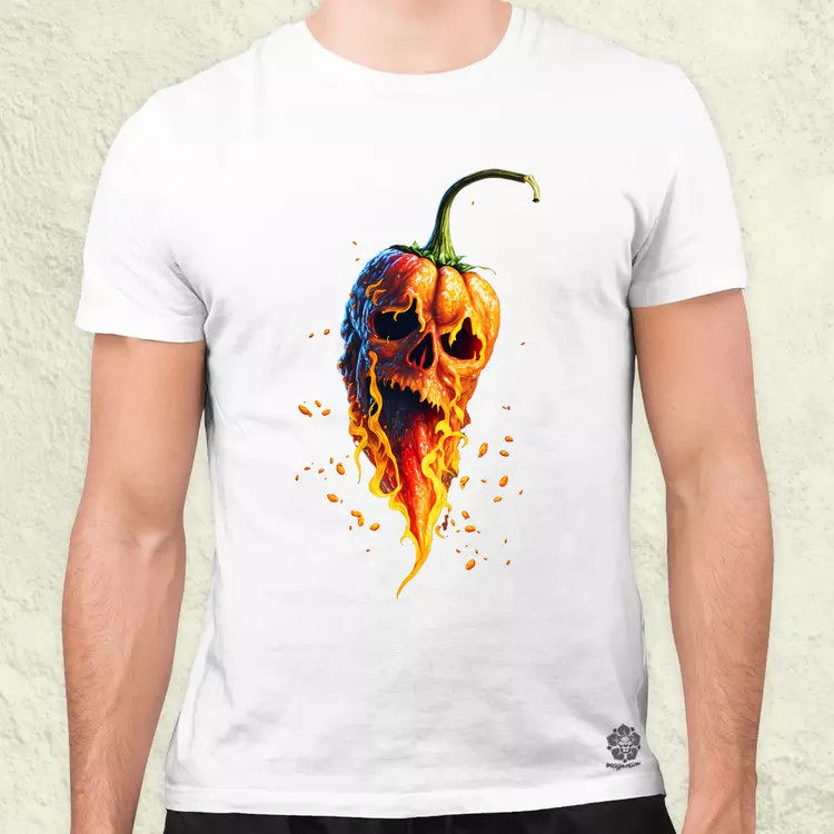 Szellem chilli v2 férfi póló