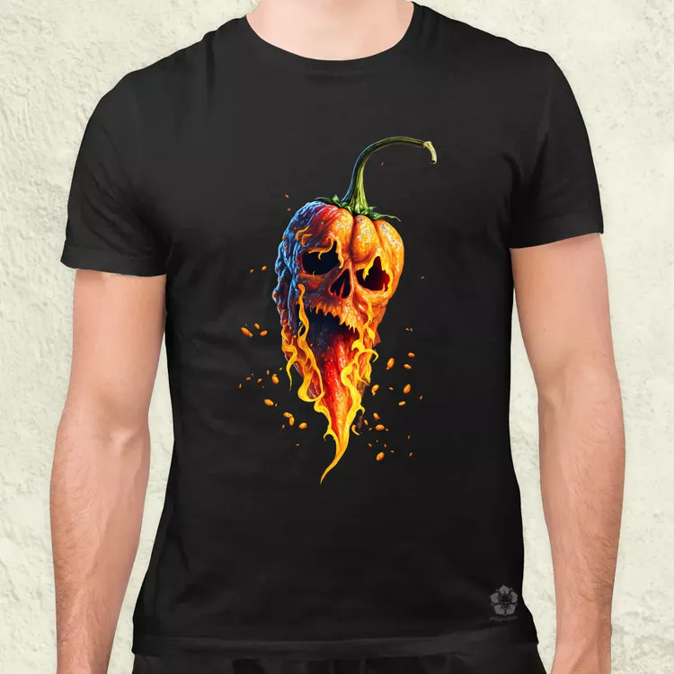 Szellem chilli v2 férfi póló