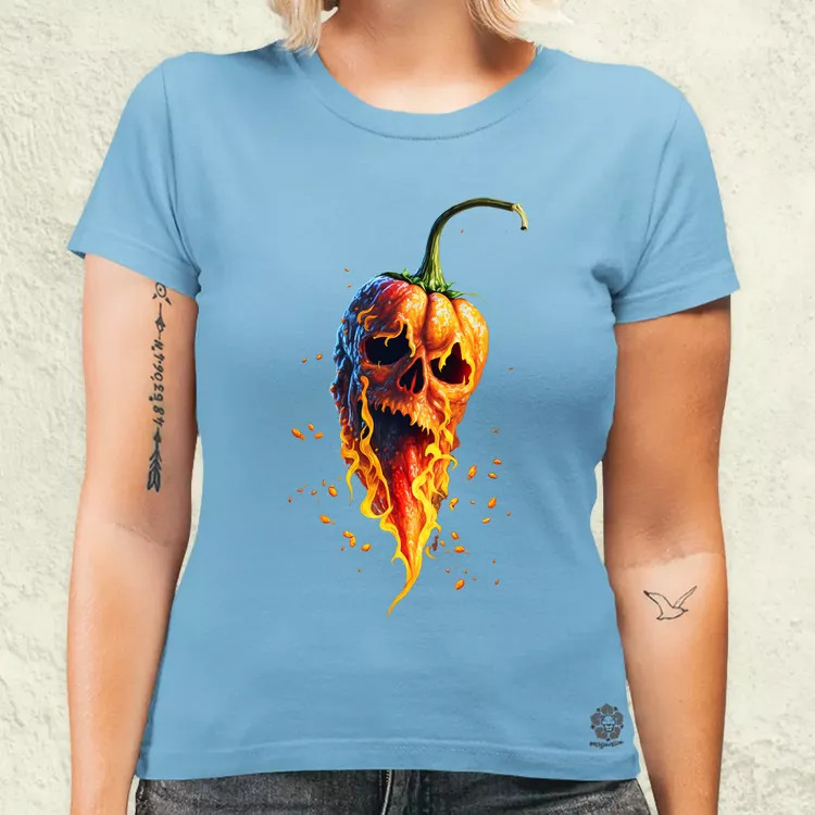 Szellem chilli v2 női póló