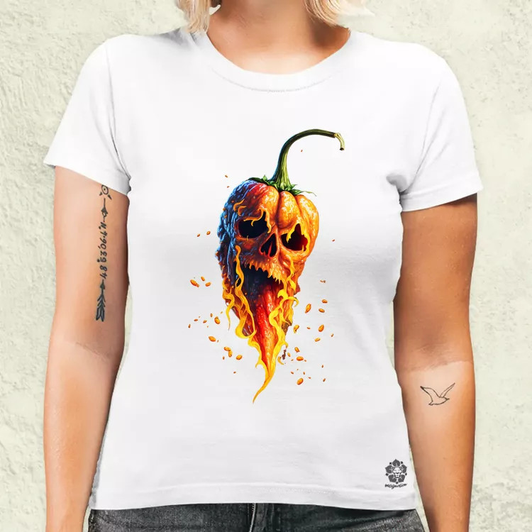 Szellem chilli v2 női póló