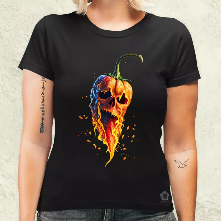 Szellem chilli v2 női póló