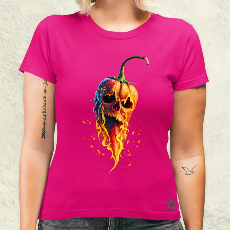 Szellem chilli v2 női póló