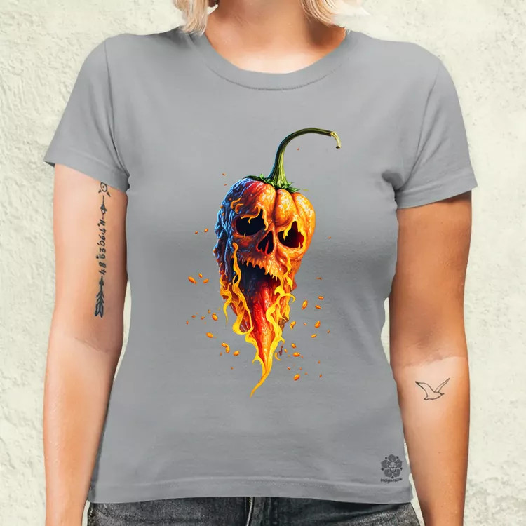 Szellem chilli v2 női póló