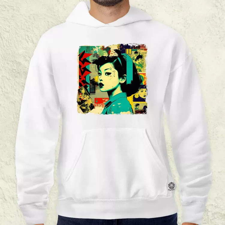 Pop art kollázs v1 férfi pulóver