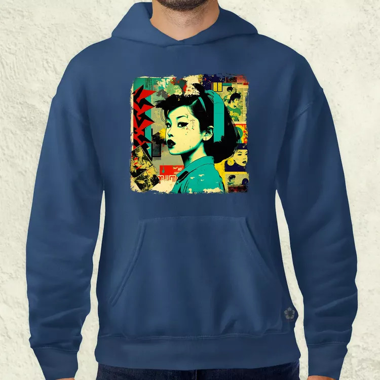 Pop art kollázs v1 férfi pulóver