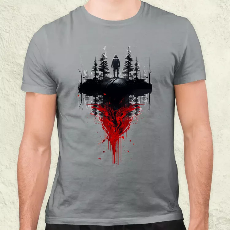 Túlélőhorror v1 férfi póló