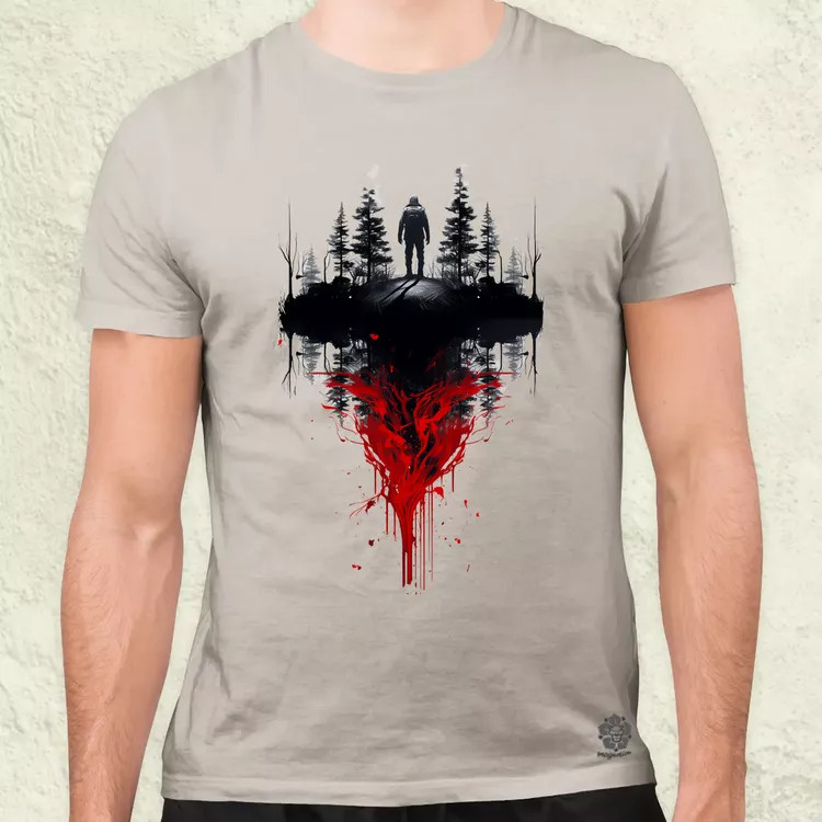 Túlélőhorror v1 férfi póló