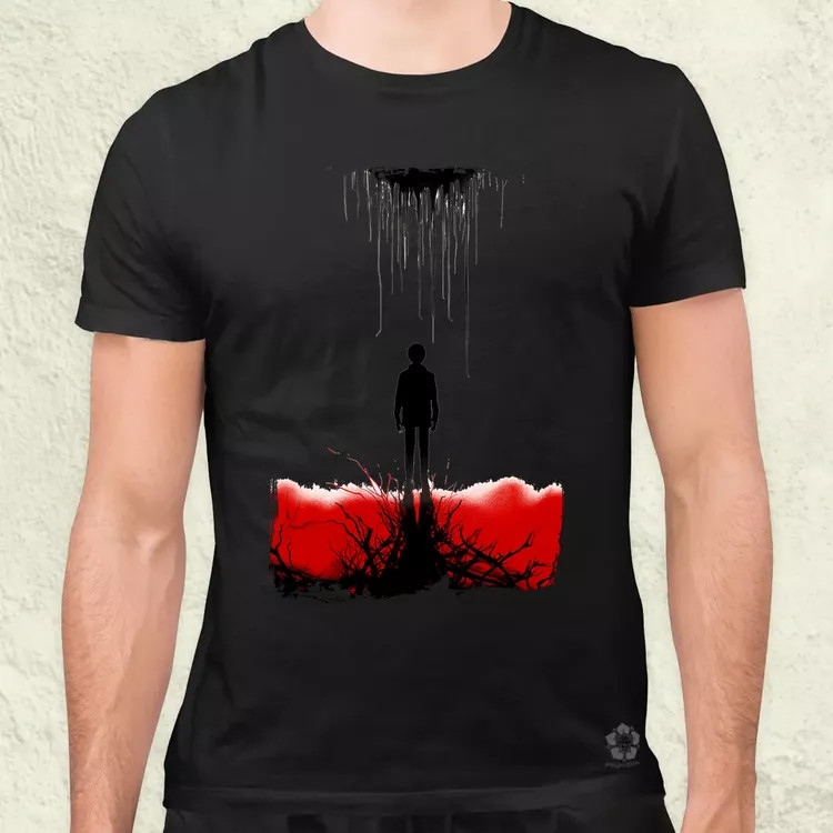 Túlélőhorror v4 férfi póló