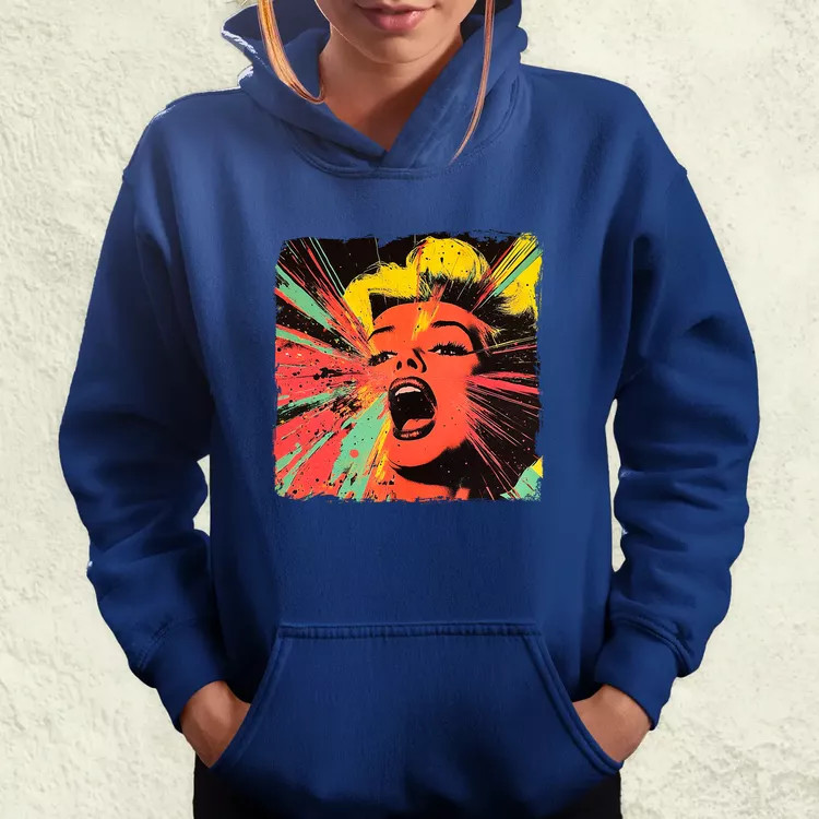 Pop art Marilyn Monroe v5 női pulóver
