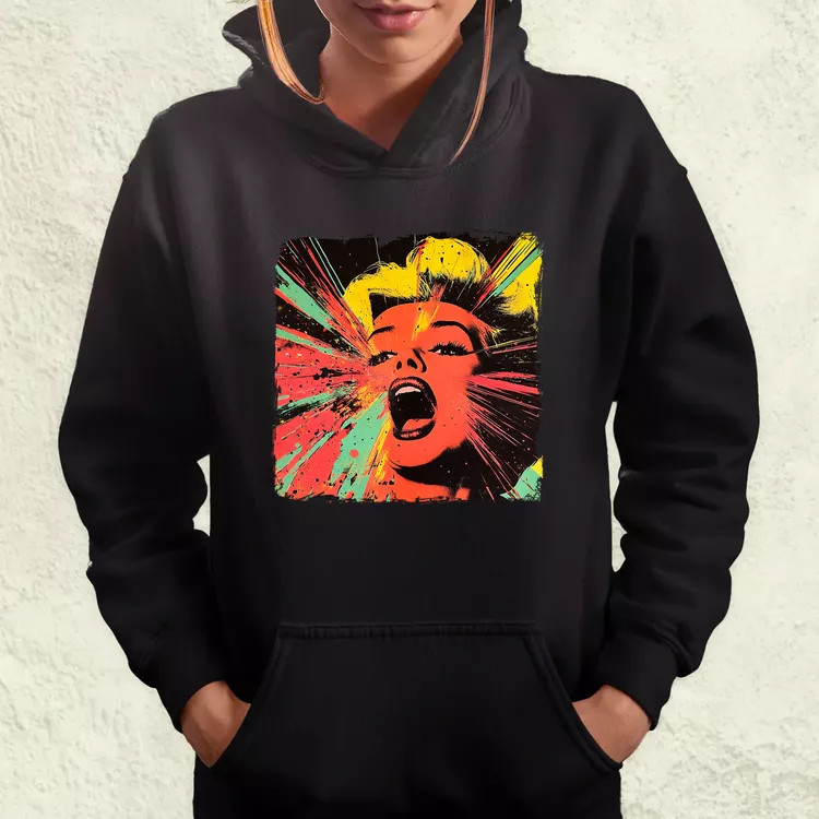 Pop art Marilyn Monroe v5 női pulóver