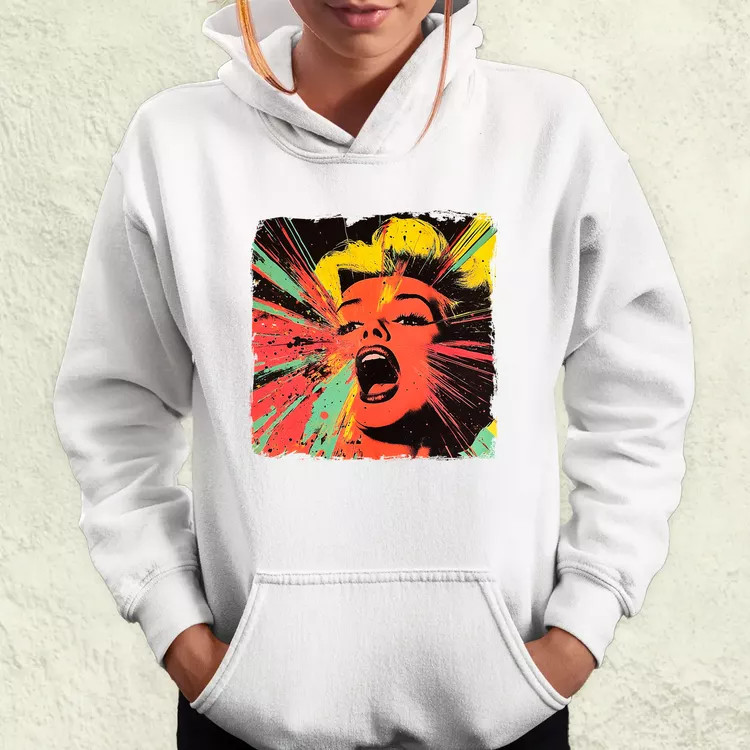 Pop art Marilyn Monroe v5 női pulóver