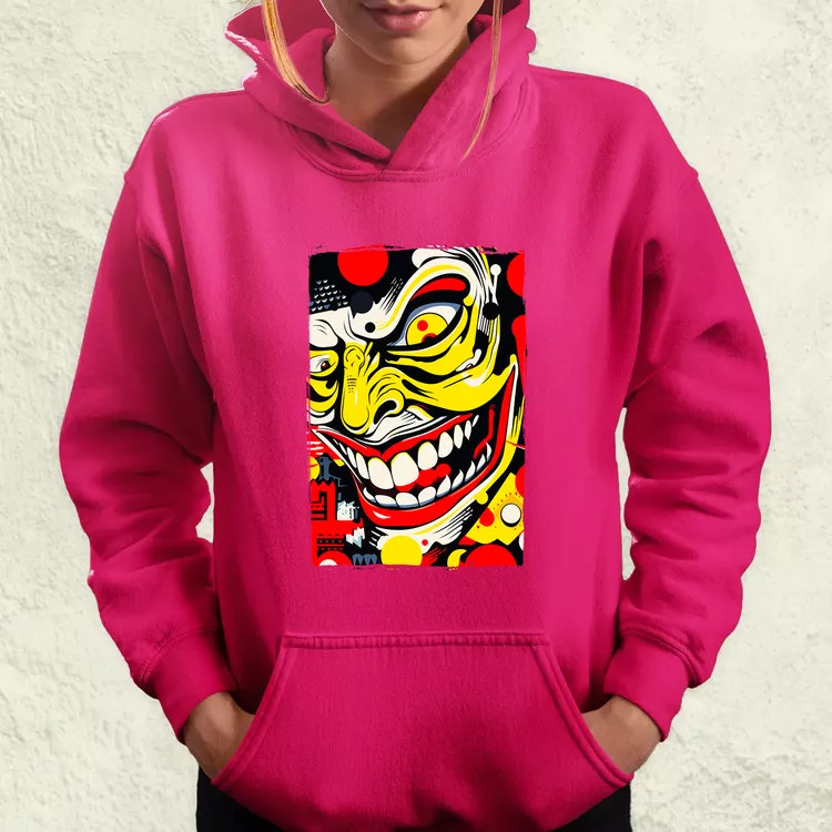 Pop art maszk v1 női pulóver