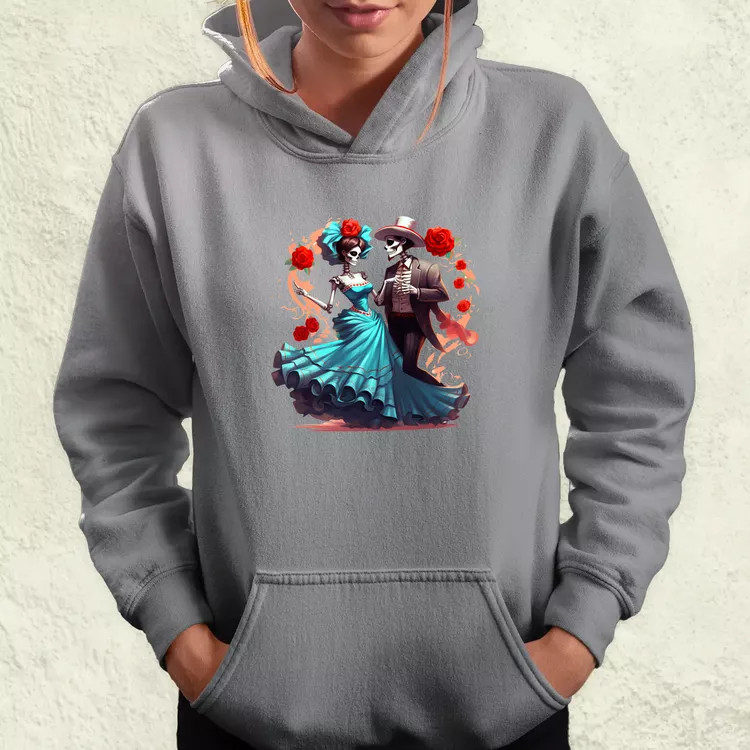 Día de los Muertos v1 női pulóver