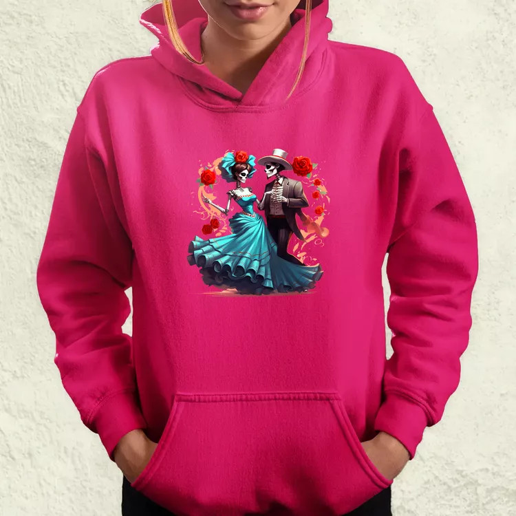 Día de los Muertos v1 női pulóver