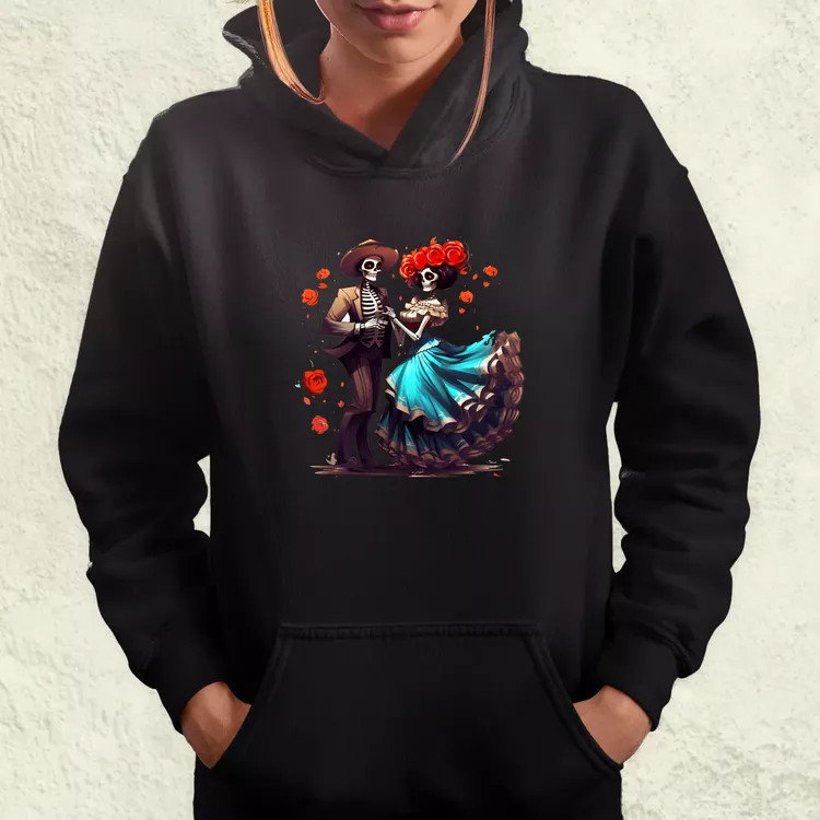 Día de los Muertos v4 női pulóver