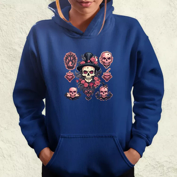 Halloween matricák v7 női pulóver